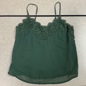 Green Abercrombie cami